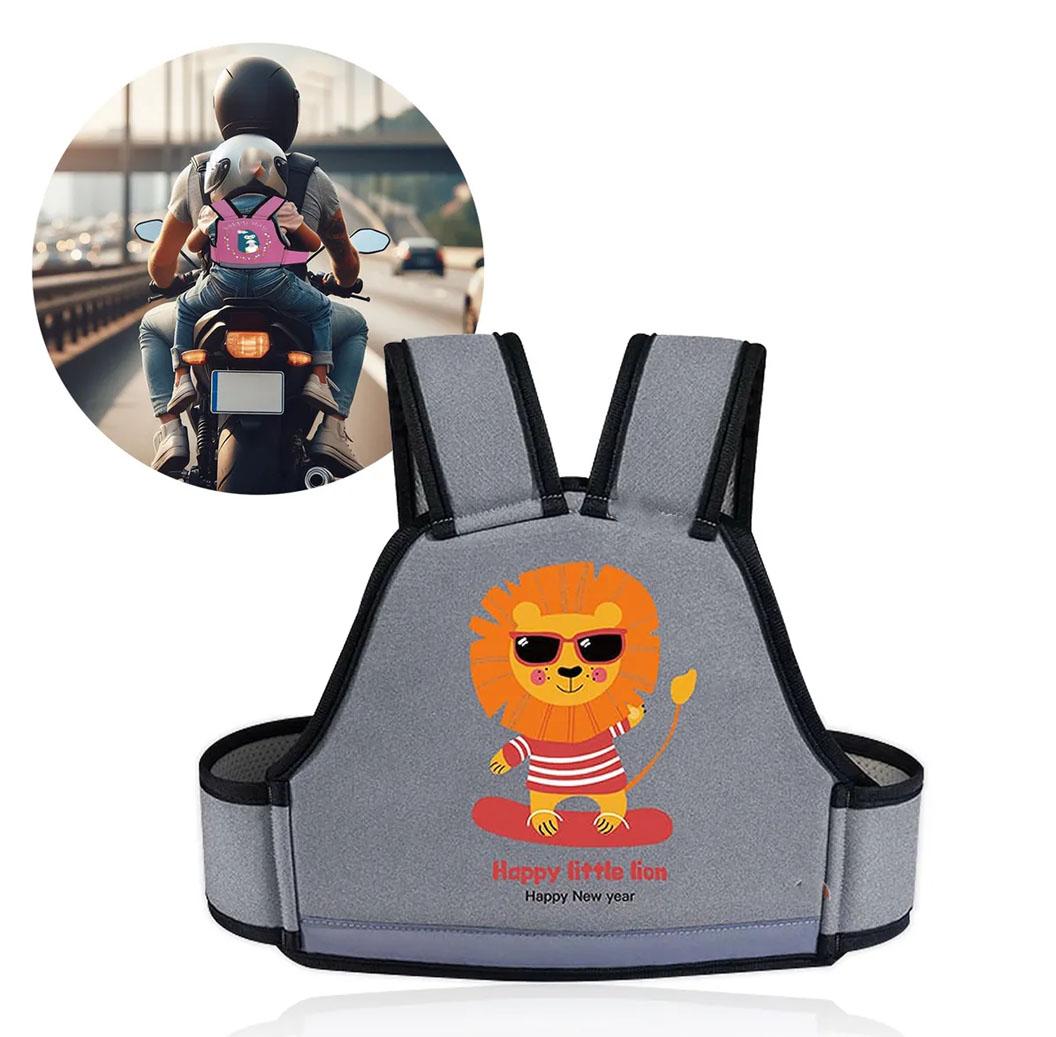 Chaleco infantil para moto reflectivo