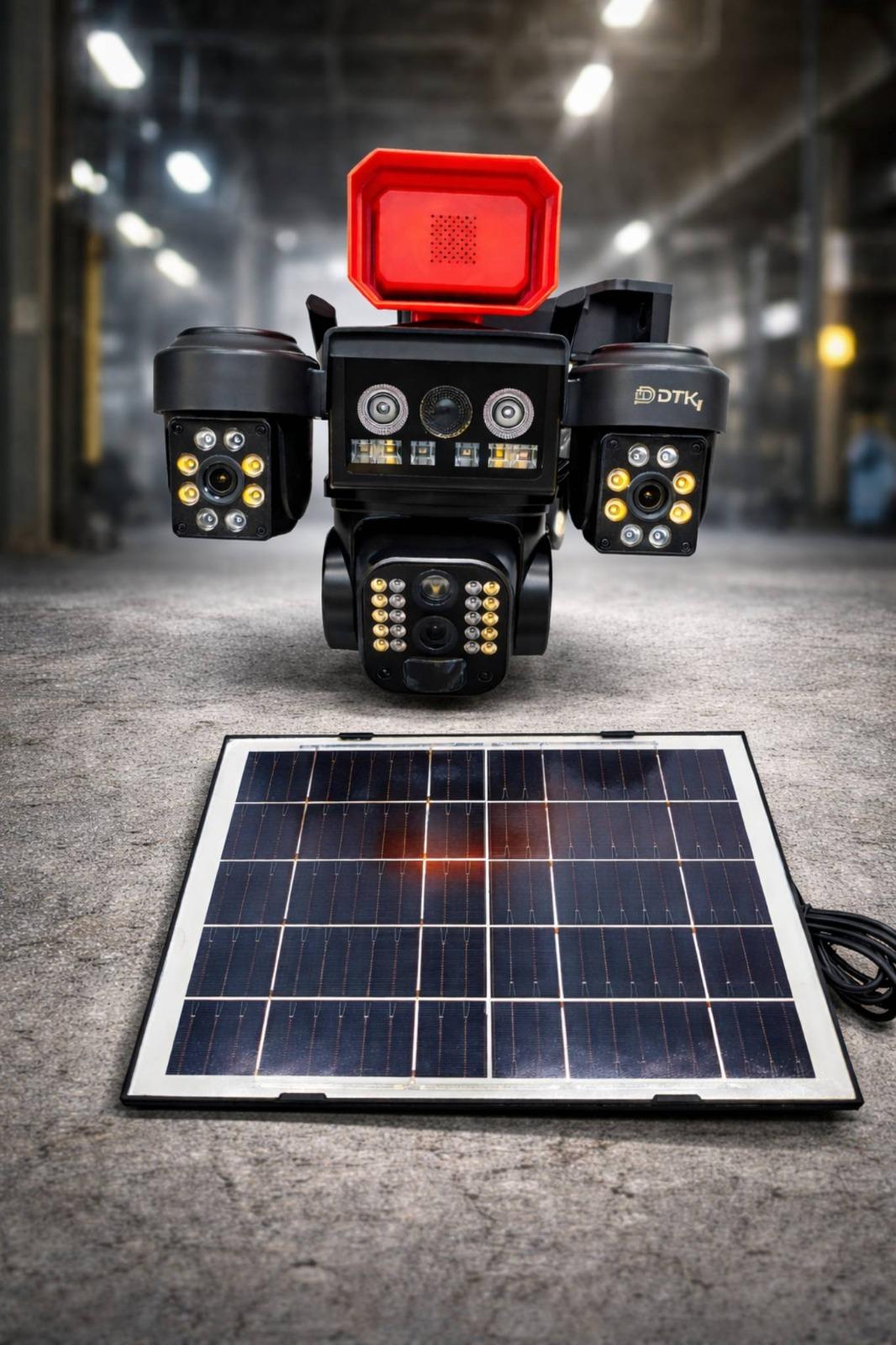 CÁMARA SOLAR 3 LENTES IP67