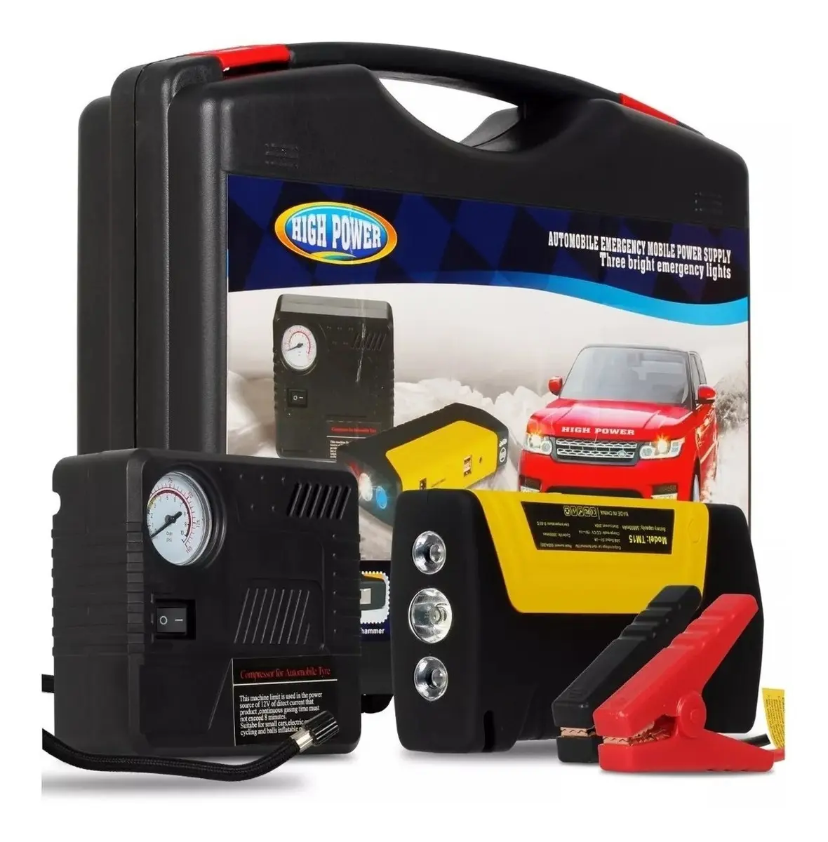 Iniciador Batería Carro Moto Jumper Arra