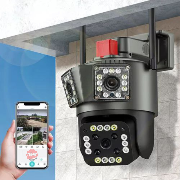 CAMARA INTELIGENTE TRES LENTES WIFI