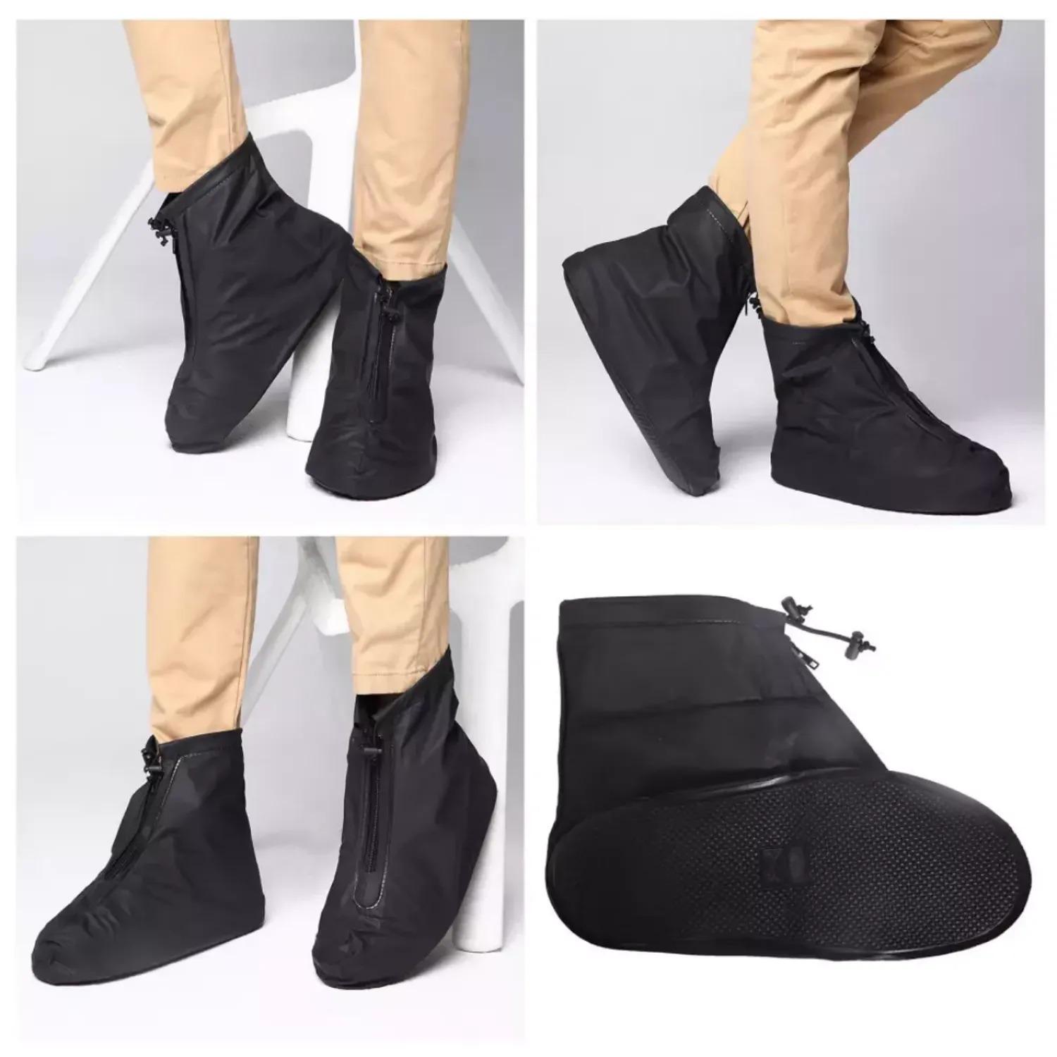 Funda Bota Para Lluvia Moto Zapato Impermeable