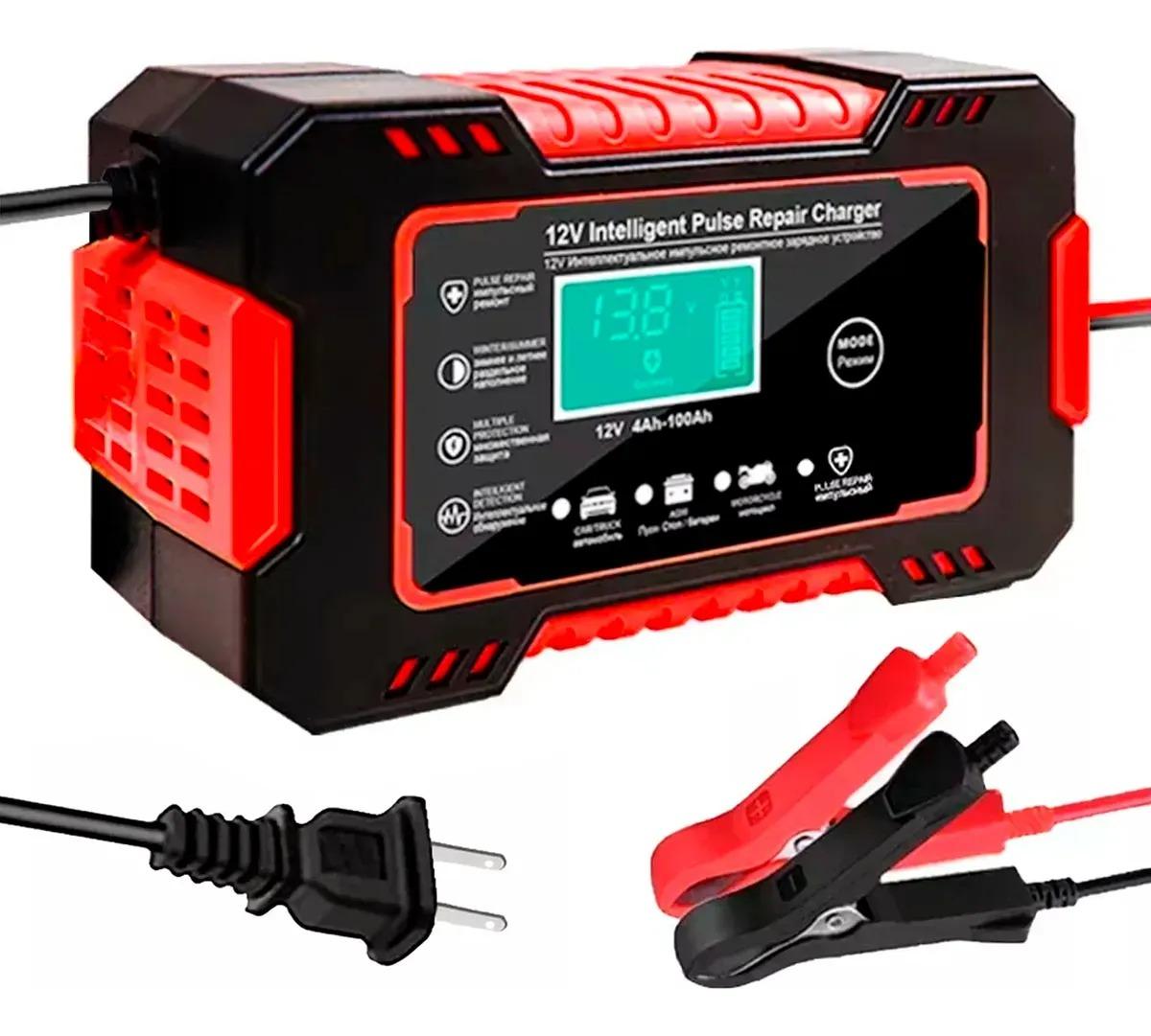 Cargador Baterías Carro Motos 12v