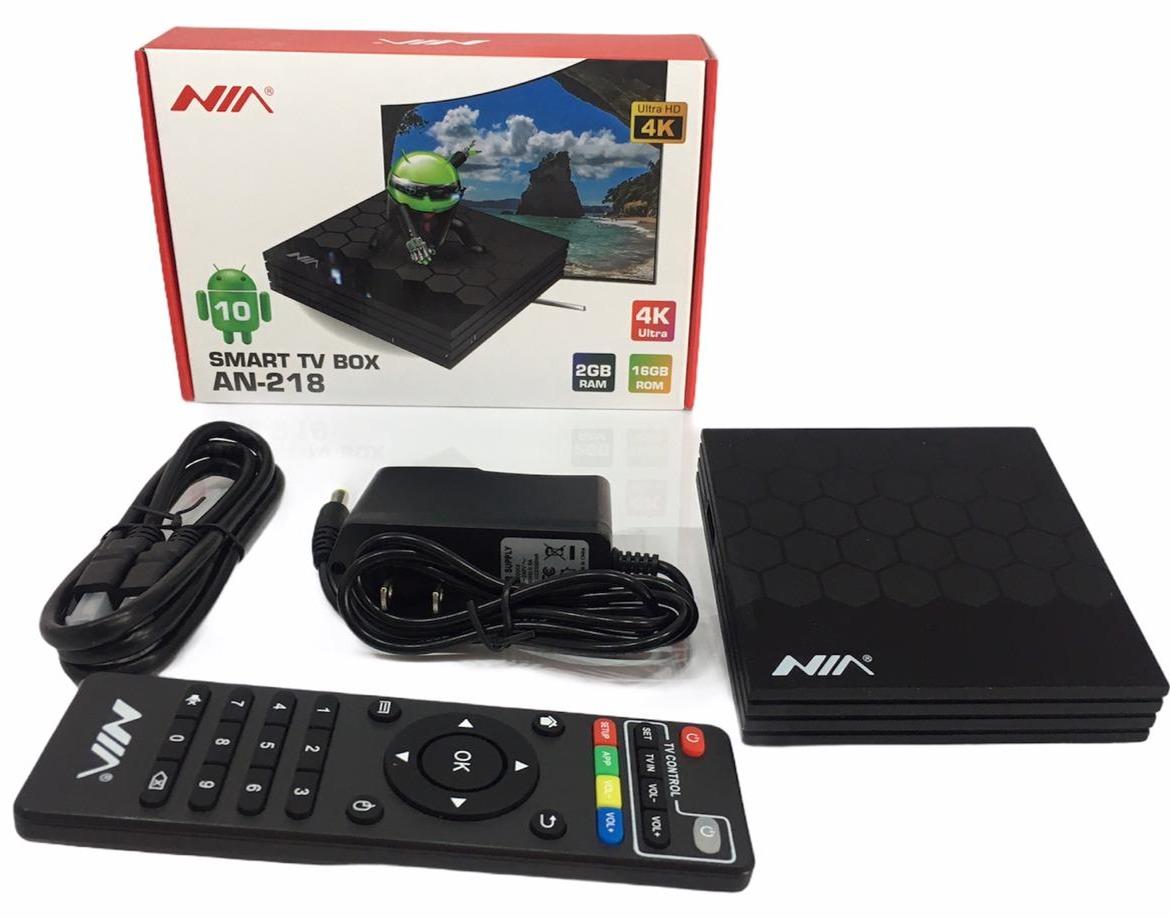 TV BOX ANDROID 4K NIA CON XUPER