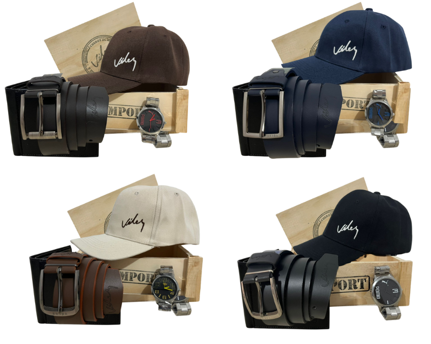 VELEZ CORREA+GORRA+ RELOJ +CAJA